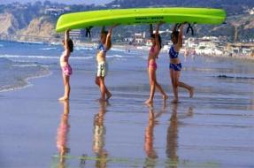 La Jolla Beach Kayaks Family Fun
