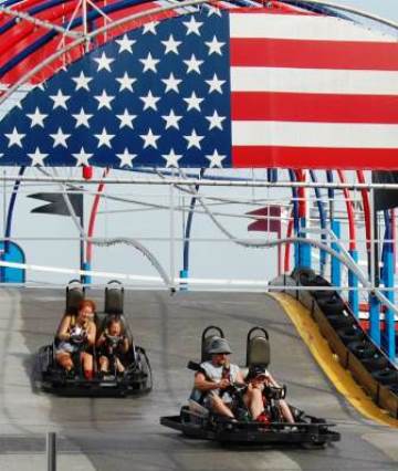 Speed Zone Elevated Go Carting in Pigeon Forge