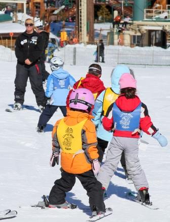 Big Bear Mountain Ski School for Kids.