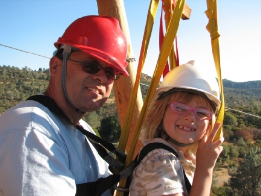 Moaning Cave Adventue Park Tandem Zipline Family Fun California