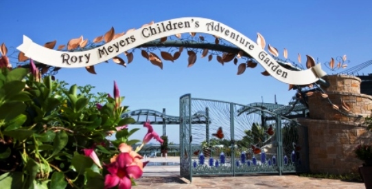 Rory Myers Children's Garden Gate in Dallas