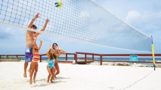 De Palm Island Aruba Beach Volleyball Play