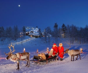 Visit Santa Claus in Finland All Year Long. 
