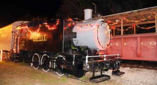 Gulf Coast Railway Santa Train in Florida