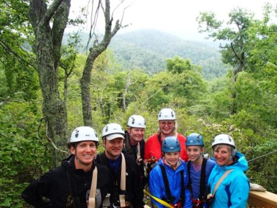 Sky Valley Zipline Experience for Families, Boone NC