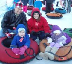 Southern West Virginia Snow Tubing