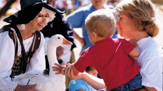 Arizona Renaissance Festival Mother Goose Encounter